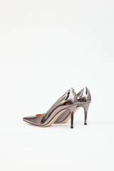 Gianvito Rossi Metallic Patent Pump