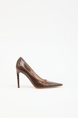 Gianvito Rossi Patent Square Toe Pump