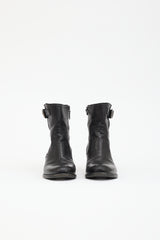 Prada Leather Biker Boot