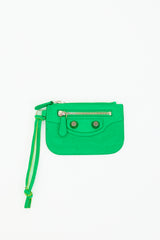 Balenciaga Leather Le Cagole Coin Pouch