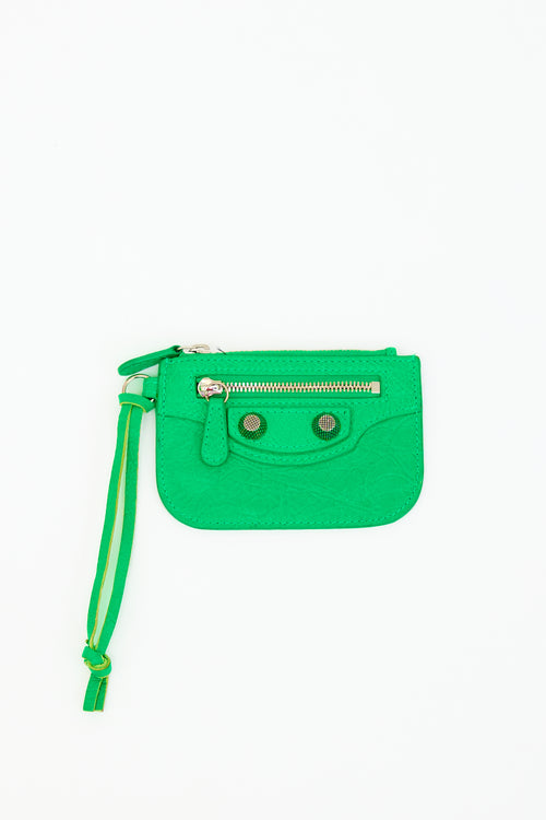 Balenciaga Leather Le Cagole Coin Pouch
