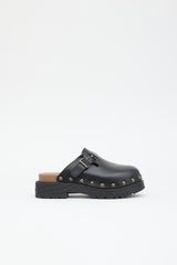 Dior Leather Diorquake Clog Mule