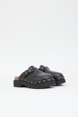 Dior Leather Diorquake Clog Mule