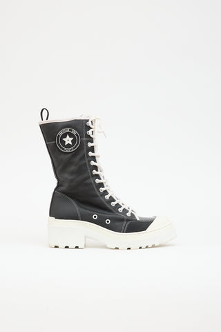 Dior D-Rise Lace Up Boot