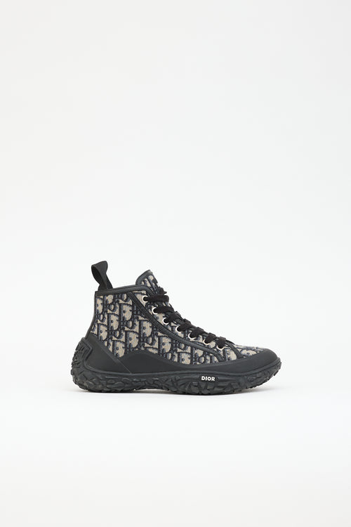 Dior B28 Oblique High Top Sneaker