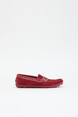 Louis Vuitton Embossed Leather Driving Loafer