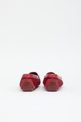 Louis Vuitton Embossed Leather Driving Loafer