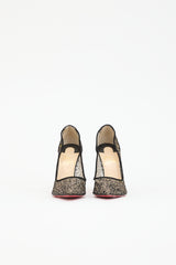 Christian Louboutin Mesh Glitter Pump