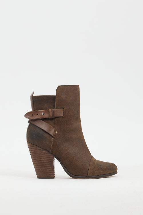 Rag & Bone Brown Suede Kinsey Boot