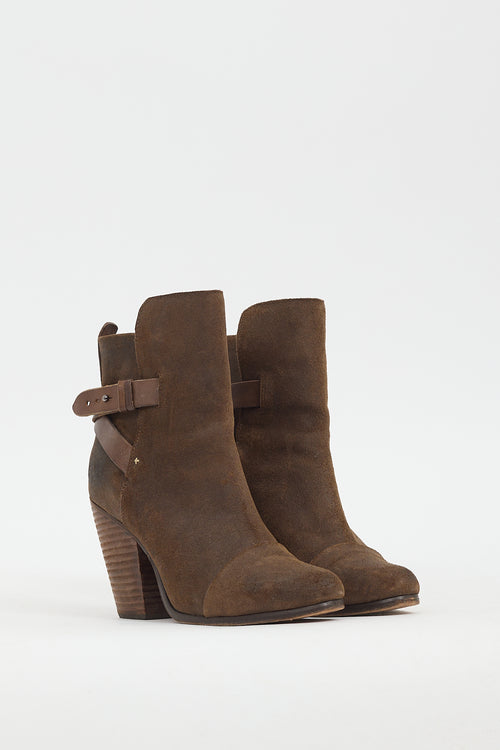 Rag & Bone Brown Suede Kinsey Boot