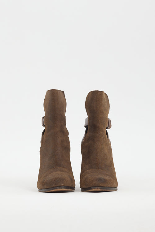 Rag & Bone Brown Suede Kinsey Boot