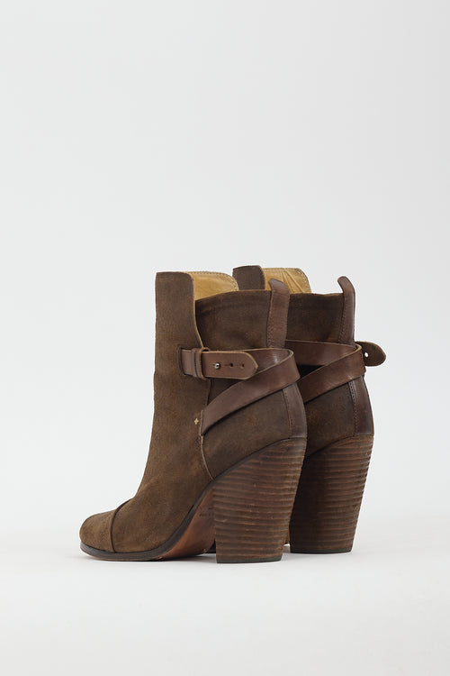 Rag & Bone Brown Suede Kinsey Boot