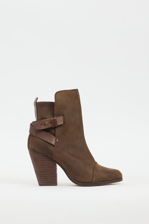 Rag & Bone Brown Suede Kinsey Boot