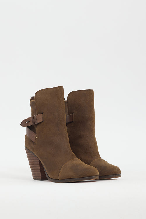 Rag & Bone Brown Suede Kinsey Boot