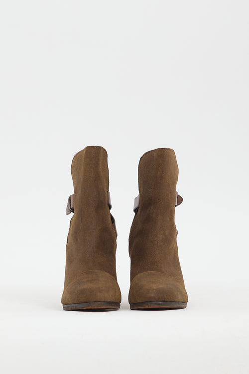 Rag & Bone Brown Suede Kinsey Boot