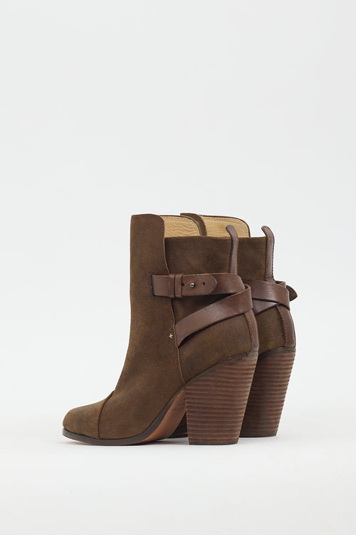 Rag & Bone Brown Suede Kinsey Boot