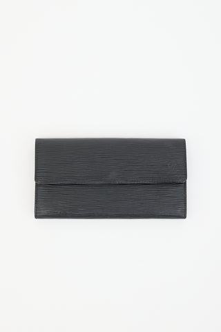Louis Vuitton 2001 Epi Leather Sarah Wallet