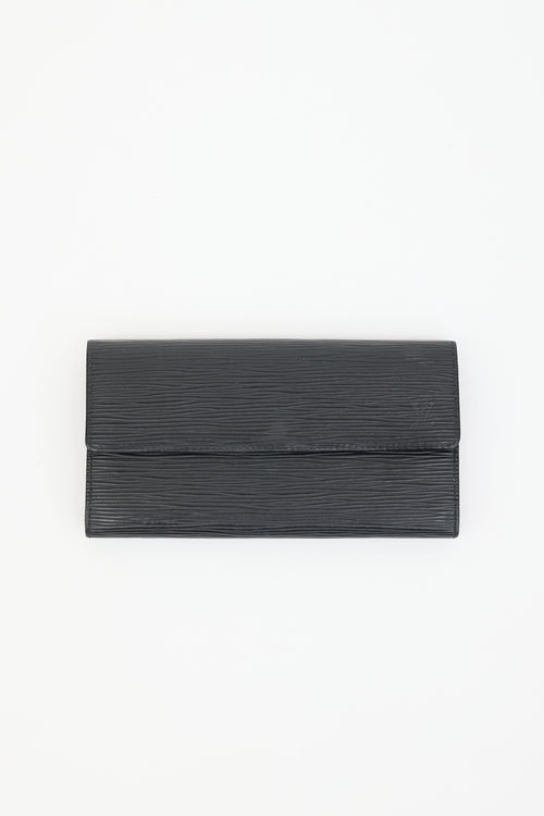 Louis Vuitton 2001 Epi Leather Sarah Wallet