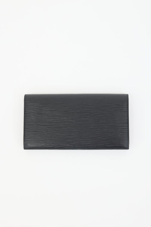 Louis Vuitton 2001 Epi Leather Sarah Wallet