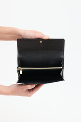 Louis Vuitton 2001 Epi Leather Sarah Wallet