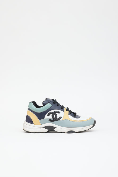 Chanel Leather CC Sneaker