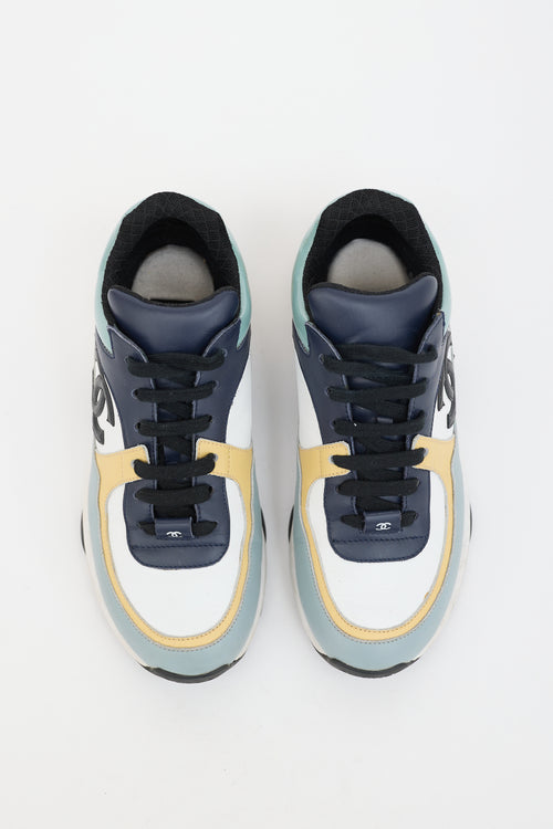 Chanel Leather CC Sneaker