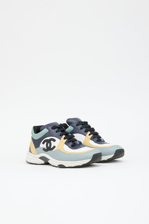 Chanel Leather CC Sneaker