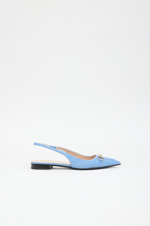 Gucci Canvas GG Monogram Flat