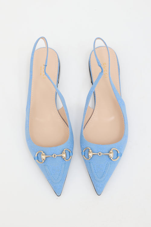 Gucci Canvas GG Monogram Flat
