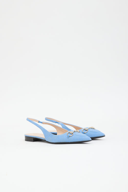 Gucci Canvas GG Monogram Flat