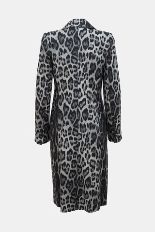 Smythe Printed Two Button Coat