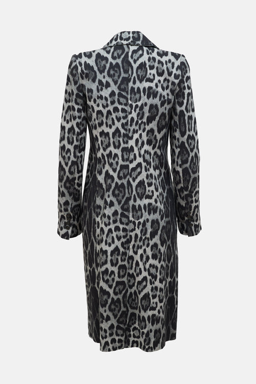 Smythe Printed Two Button Coat