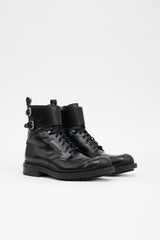 Louis Vuitton Leather Combat Boot