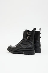 Louis Vuitton Leather Combat Boot