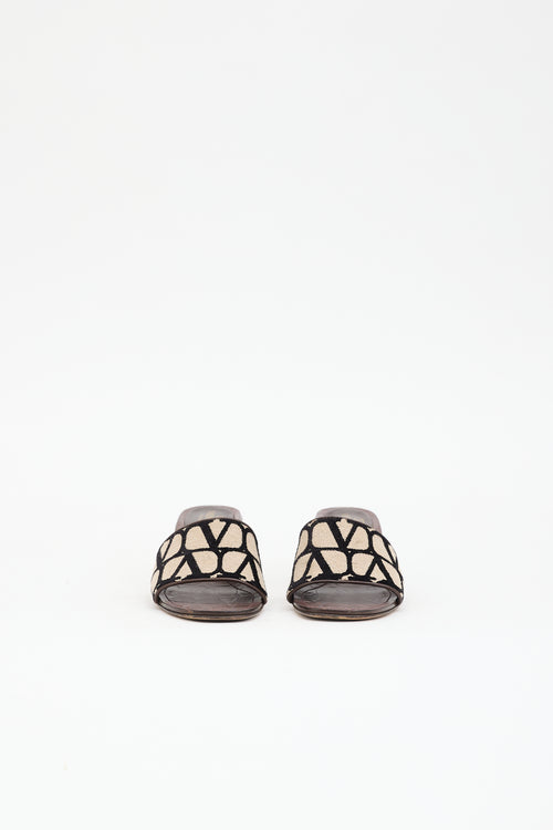 Valentino Toile Iconographe Vlogo Mule