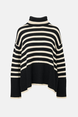 Toteme Wool Signature Stripe Sweater