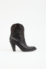 Givenchy Leather Western Boot