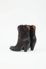 Givenchy Leather Western Boot