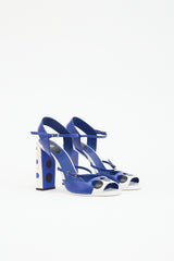 Fendi Leather Cutout Sandal