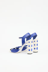 Fendi Leather Cutout Sandal