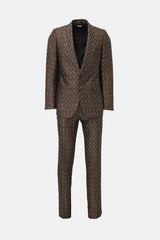 Dries Van Noten Linen Patterned Suit