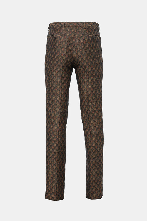 Dries Van Noten Linen Patterned Suit