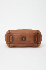 Gucci Leather Woven Bag