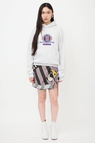Balenciaga 2017 Logo Hoodie