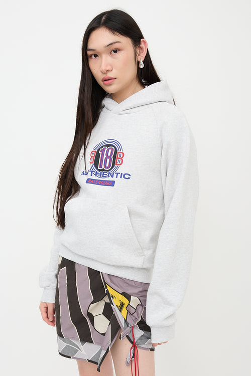 Balenciaga 2017 Logo Hoodie