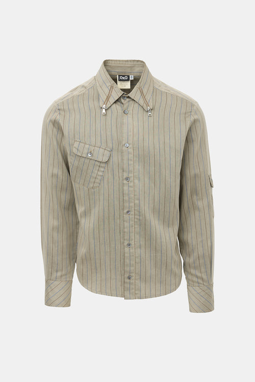 Dolce & Gabbana D&G Pinstripe Shirt