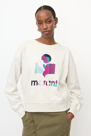 Isabel Marant Étoile Mobyli Logo Sweatshirt