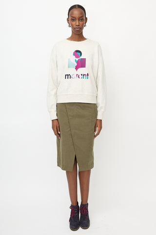 Isabel Marant Étoile Mobyli Logo Sweatshirt