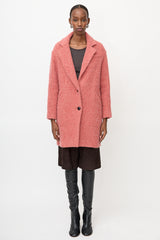 Isabel Marant Étoile Fuzzy Two Button Coat