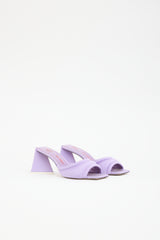 The Attico Satin Devon Padded Mule  Mule